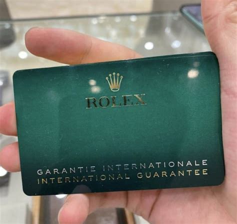 quanto incide la garanzia rolex|rolex international guarantee.